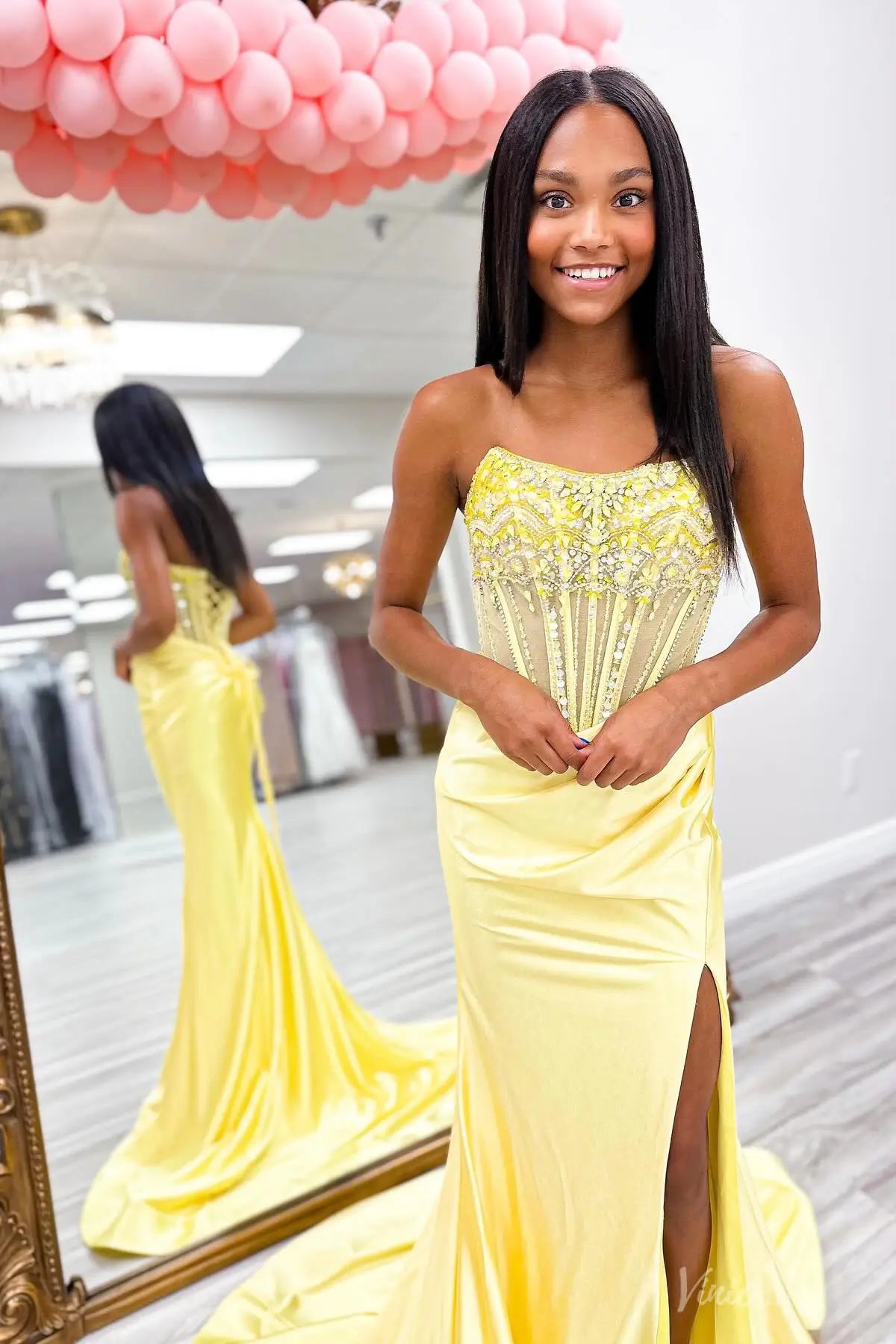 SS171-prom dresses 2026-Viniodress-Lavender-Custom Size-