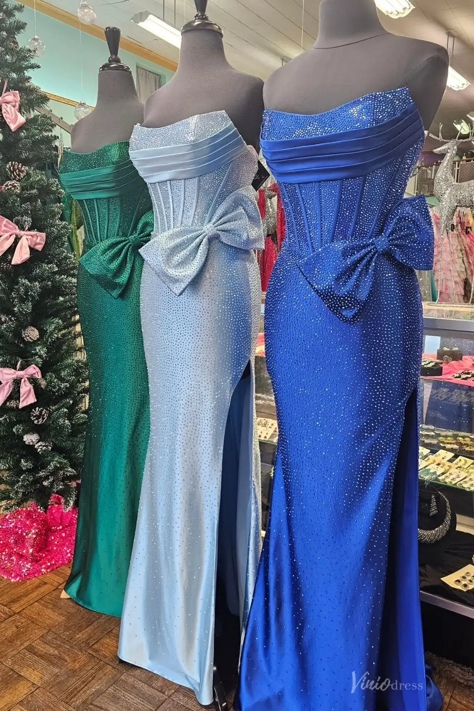 SS264-Prom Dresses 2026-Viniodress-Emerald-US 0-