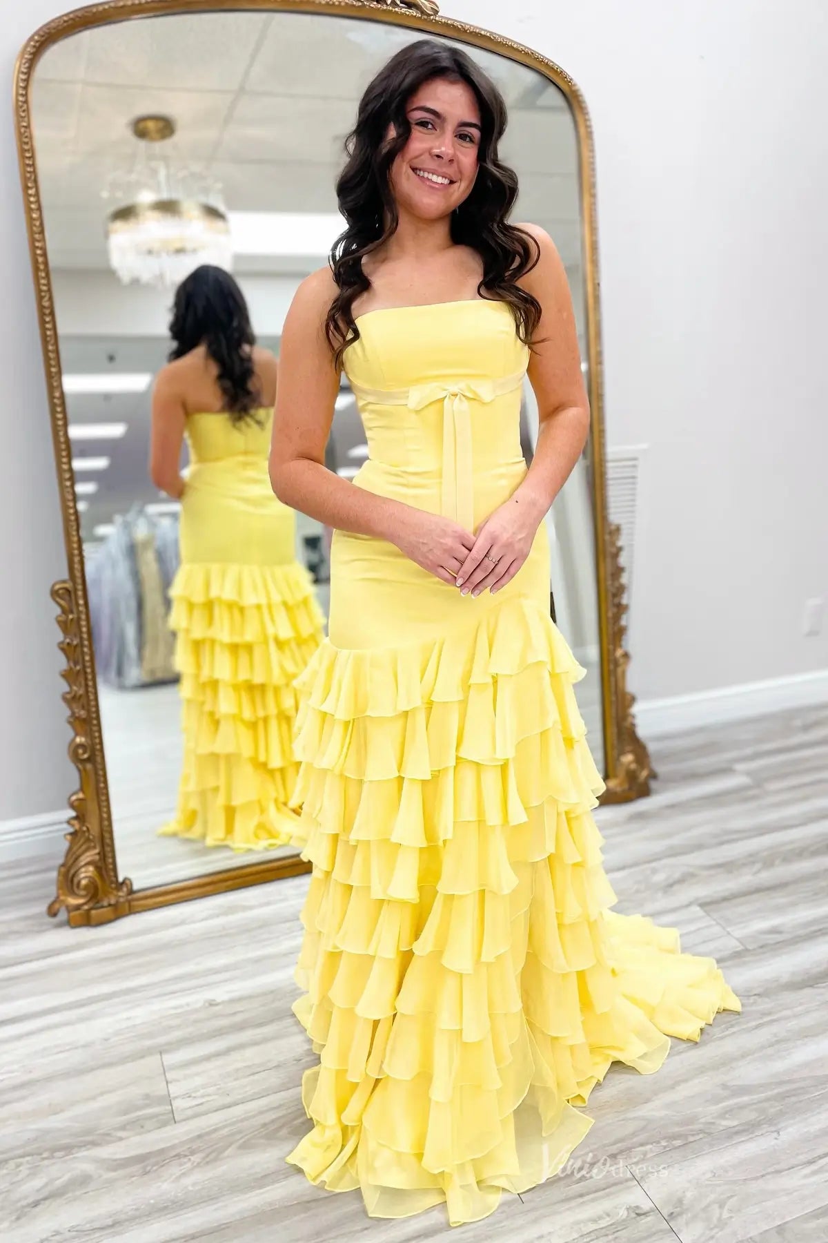 RF047-Prom Dresses 2026-Viniodress-Hot Pink-Custom Size-