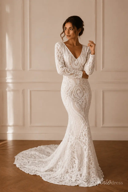v-wire crepe mermaid bridesmaid dress Long Sleeve Paisley Lace Wedding with V-Neck Color:Black/Cobalt Women's Velvet Off Shoulder WholesalePrice:92.50 evening party or any