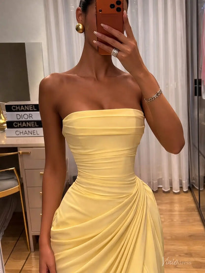 GE106 evening-Evening Dresses 2026-Viniodress-Yellow-Custom Size – Add Measurements in Cart-