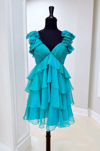 HR013-Homecoming Dresses 2026-Viniodress-Aqua-Custom Size – Add Measurements in Cart-