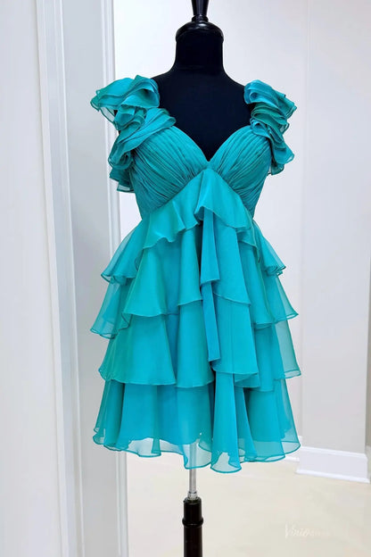 HR013-Homecoming Dresses 2026-Viniodress-Aqua-Custom Size – Add Measurements in Cart-