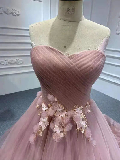 Baby Blue Strapless Ruffle Prom Dresses Quinceanera Dress 66290 viniodress-prom dresses 2025 -Viniodress-Baby Blue-Custom Size-