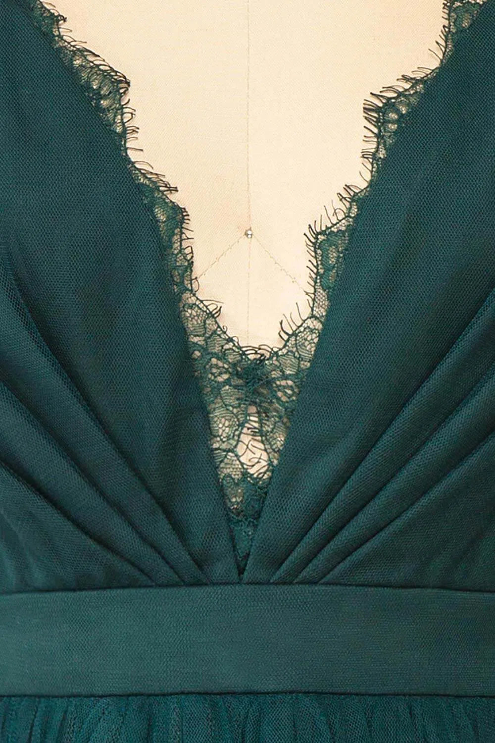 Backless Emerald Green Homecoming Dress Tulle Short Party Dress SD1091-Homecoming Dresses 2025 -Viniodress-Emerald Green-Custom Size-