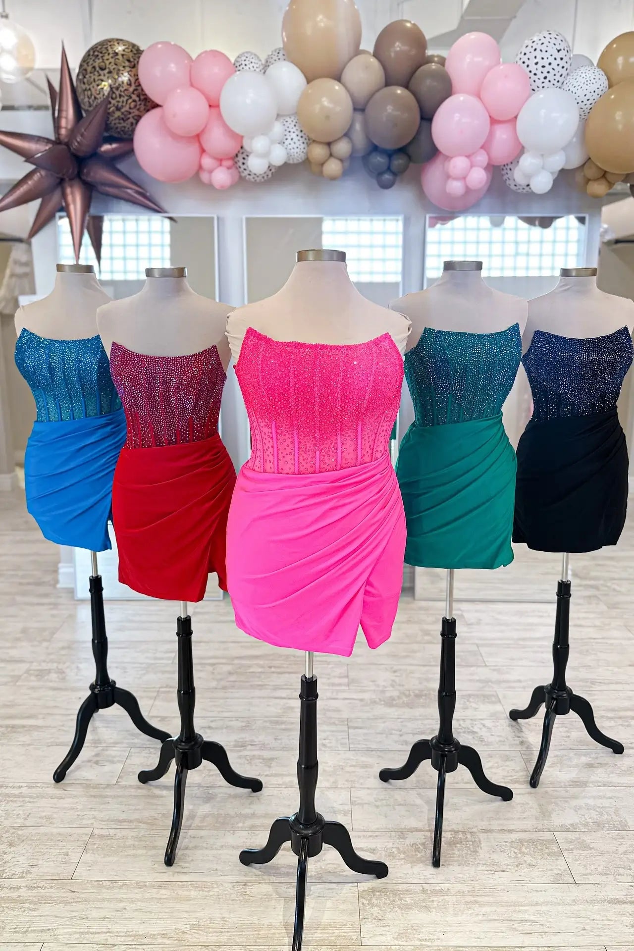 HB003-Homecoming Dresses 2026-VINIODRESS-Hot Pink-Custom Size-