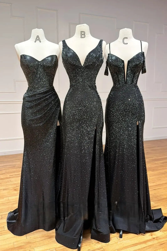 SQ026不转-Prom Dresses 2026-Viniodress-Black-A-Custom Size
