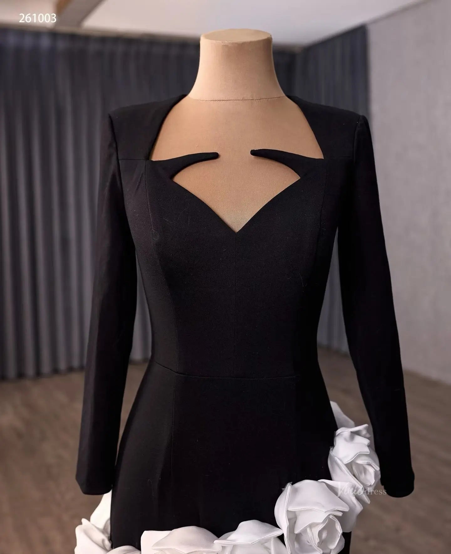 261003-wedding dresses 2026-Viniodress-Black-Custom Size – Add Measurements in Cart-