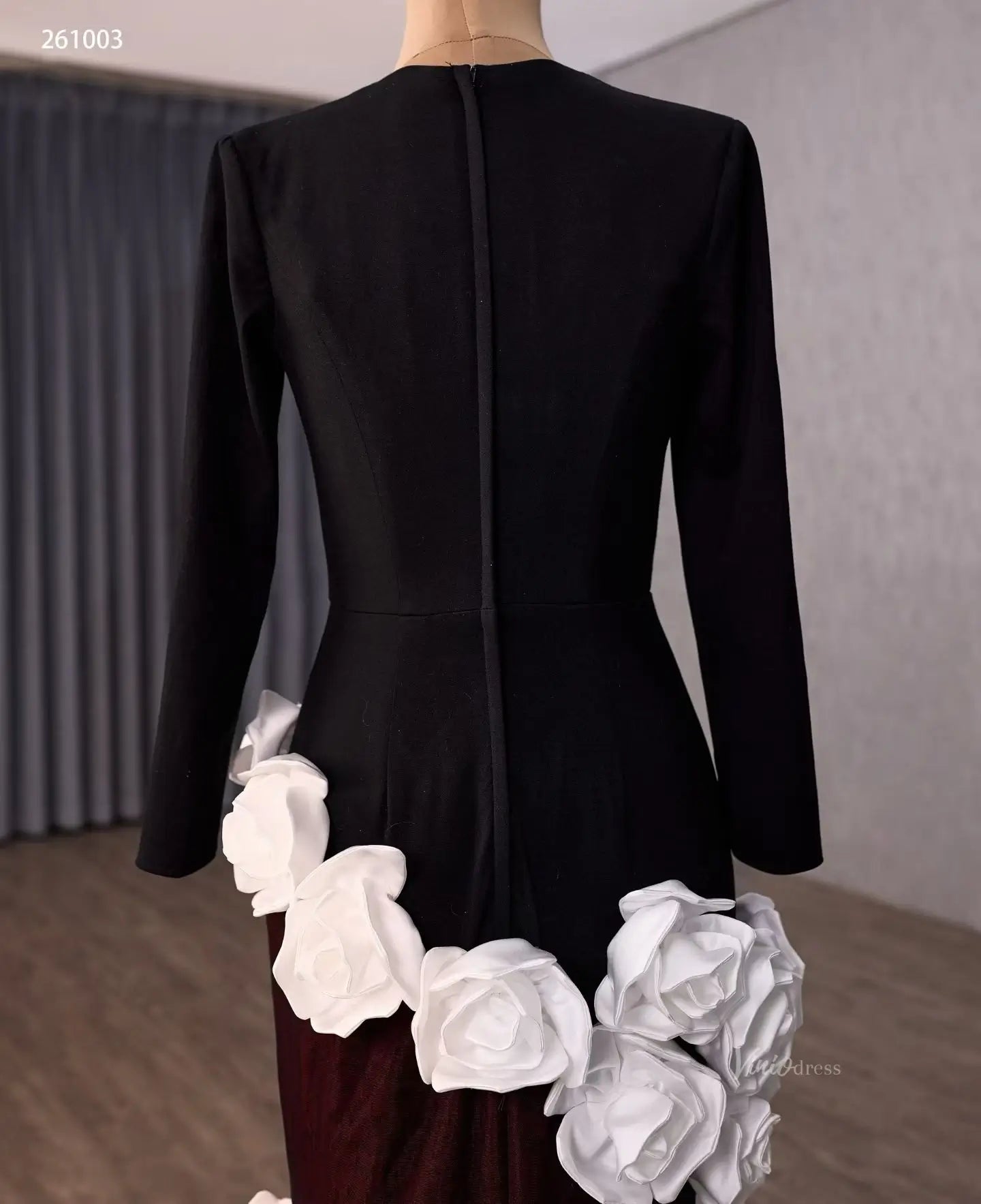 261003-wedding dresses 2026-Viniodress-Black-Custom Size – Add Measurements in Cart-