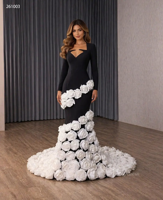 261003-wedding dresses 2026-Viniodress-Black-Custom Size – Add Measurements in Cart-