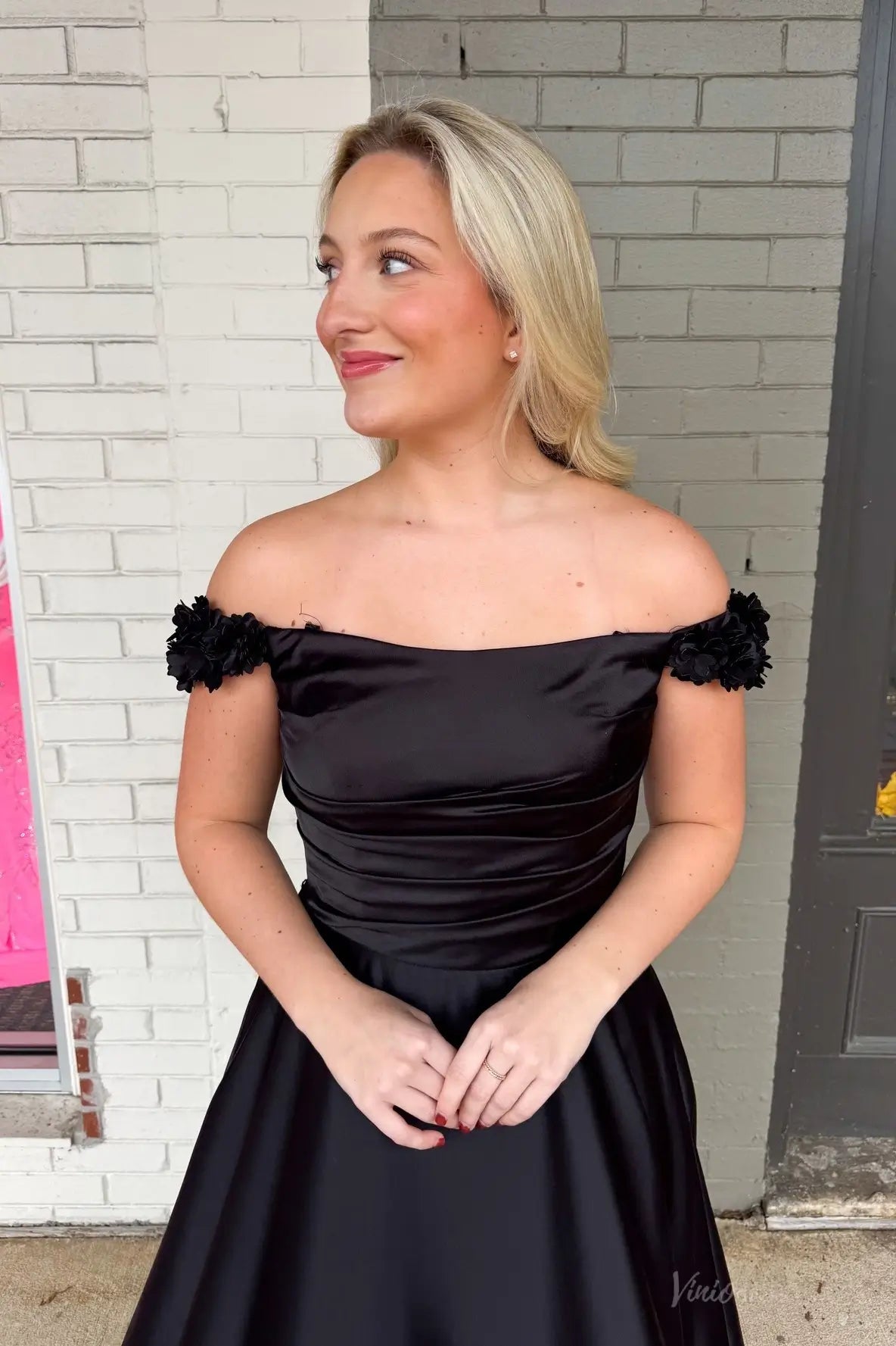 AS057-Prom Dresses 2026-Viniodress-Black-Custom Size-