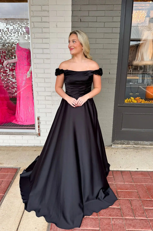 AS057-Prom Dresses 2026-Viniodress-Black-Custom Size-