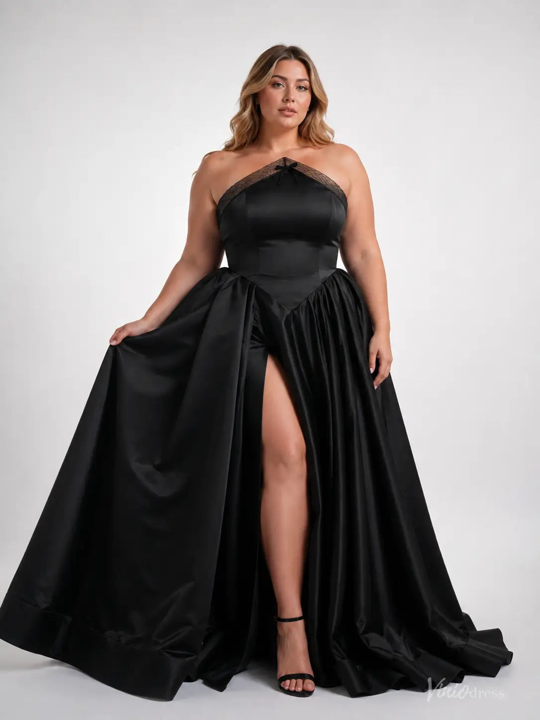 AS106-Prom Dresses 2026-Viniodress-Black-Custom Size – Add Measurements in Cart-