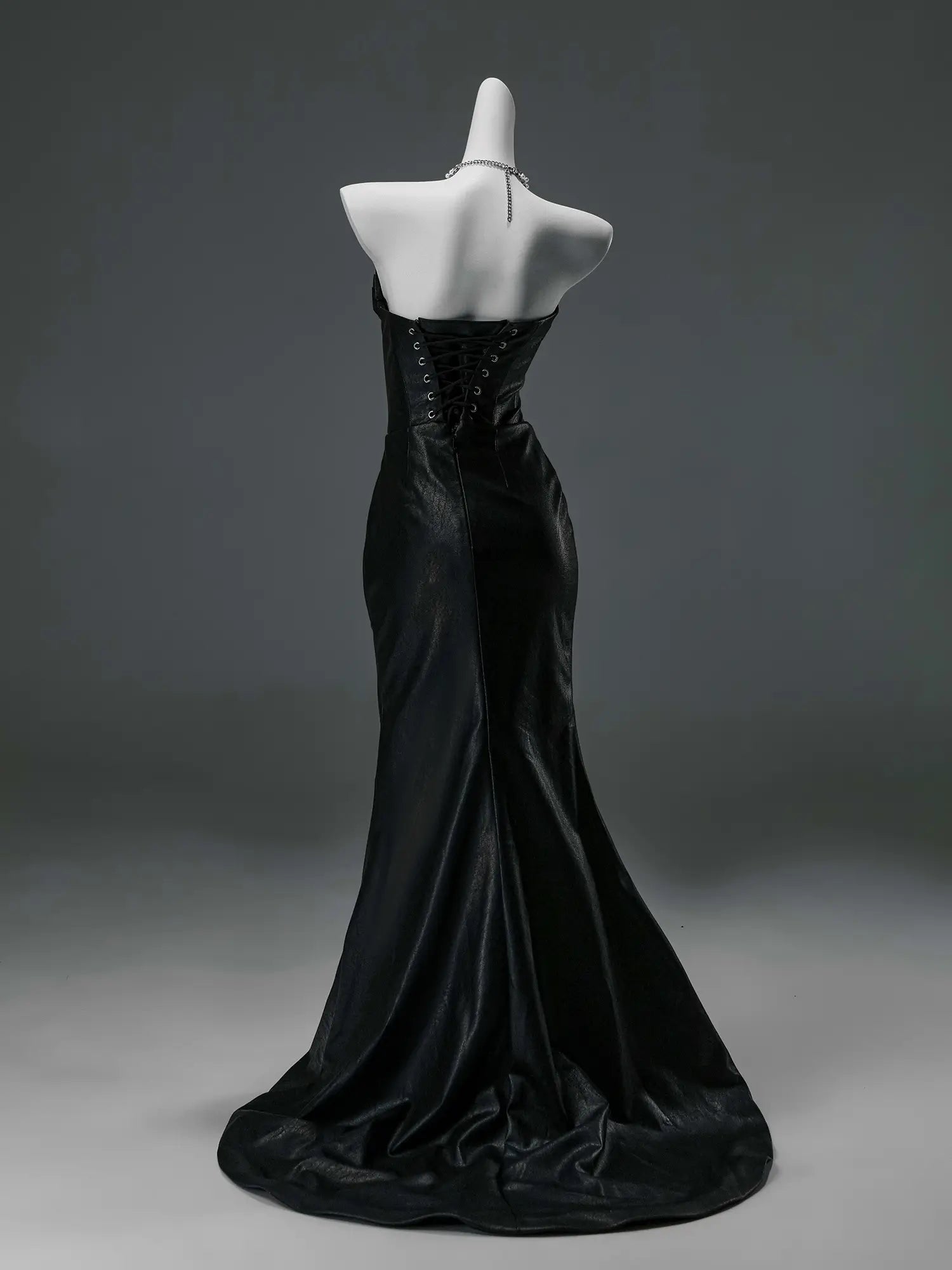 Black Strapless Satin Prom Dresses with Sweetheart Neckline & Ruched Bodice - CQ0134-Couture Gown 2025 -Viniodress-Black-Custom Size-