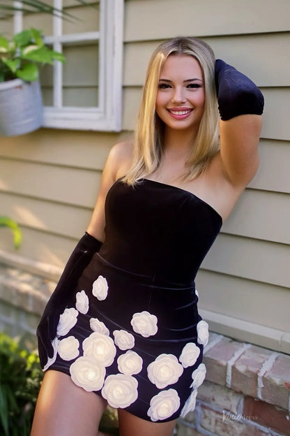 HB017-Homecoming Dresses 2026-Viniodress-Black-Custom Size – Add Measurements in Cart-