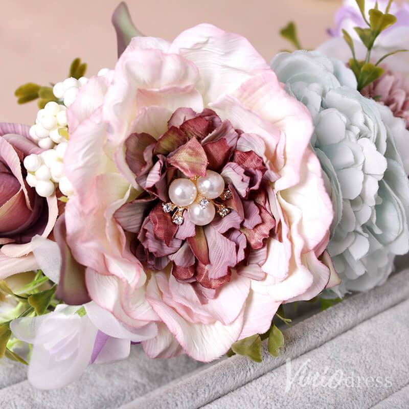 Blossom Rustic Wedding Flower Crowns AC1260-Floral Crowns-Viniodress-As Picture-Viniodress