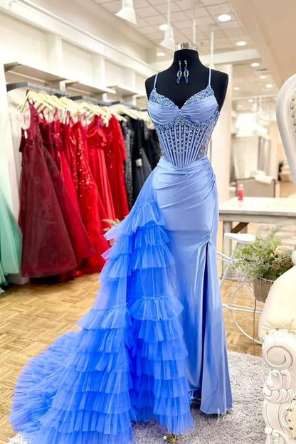 RF121不转-prom dresses 2026-Viniodress-Blue-Mini-Custom Size