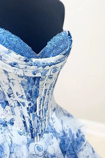 HF001不转-Homecoming Dresses 2026-Viniodress-Blue-Custom Size-