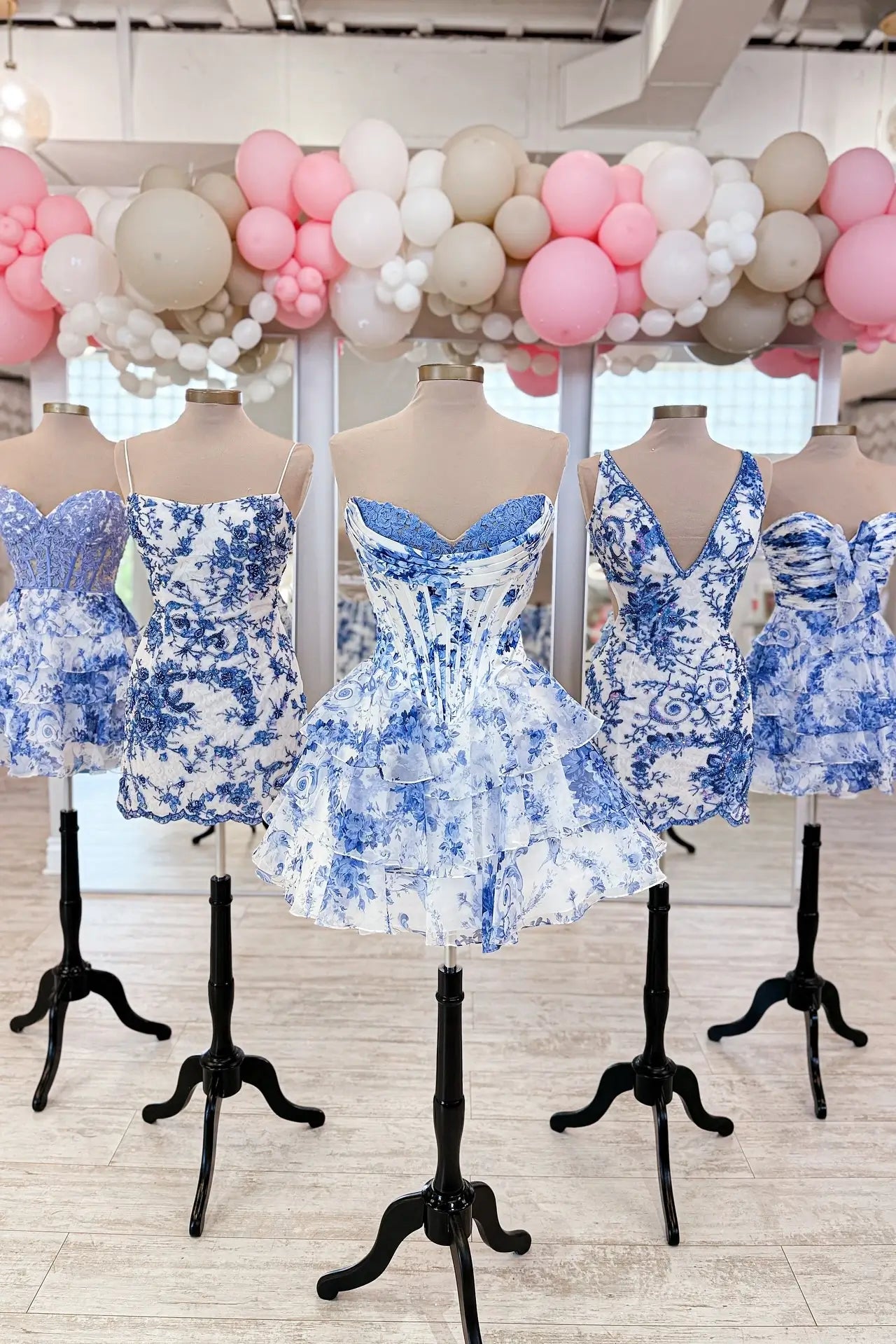 HF001不转-Homecoming Dresses 2026-Viniodress-Blue-Custom Size-