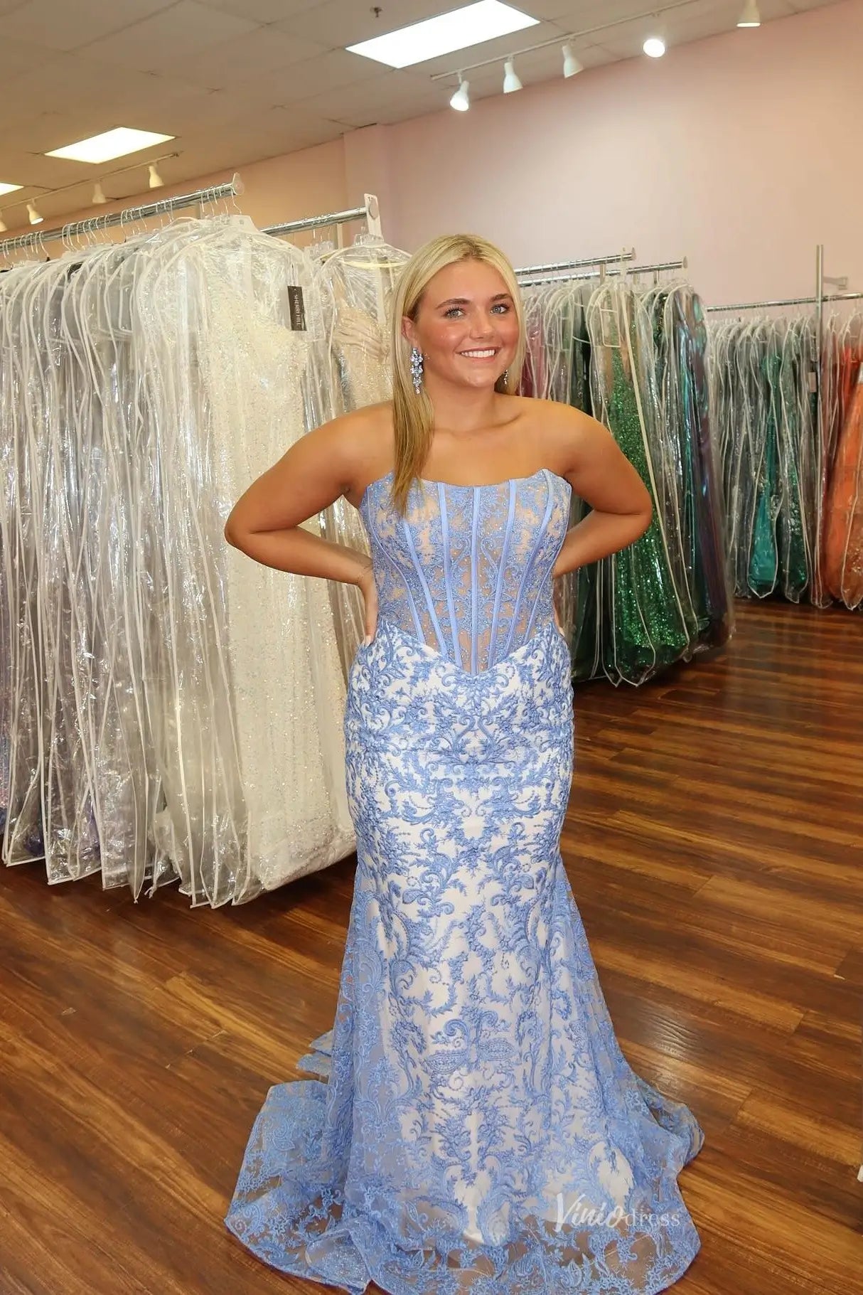 LP009-prom dresses 2026-Viniodress-Light Blue-Custom Size-