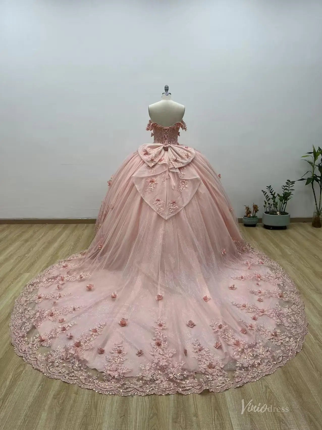 QC015-Quinceanera Dresses 2026-Viniodress-Blush-Custom Size – Add Measurements in Cart-