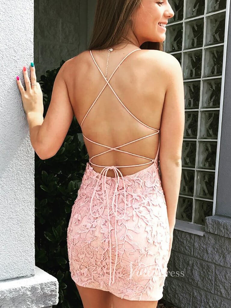 Bodycon Lace Cocktail Dresses Tight Homecoming Mini Party Dress SD1240 – Viniodress Bodycon Lace Cocktail Dresses Tight Homecoming Mini Party Dress SD1240 – Viniodress