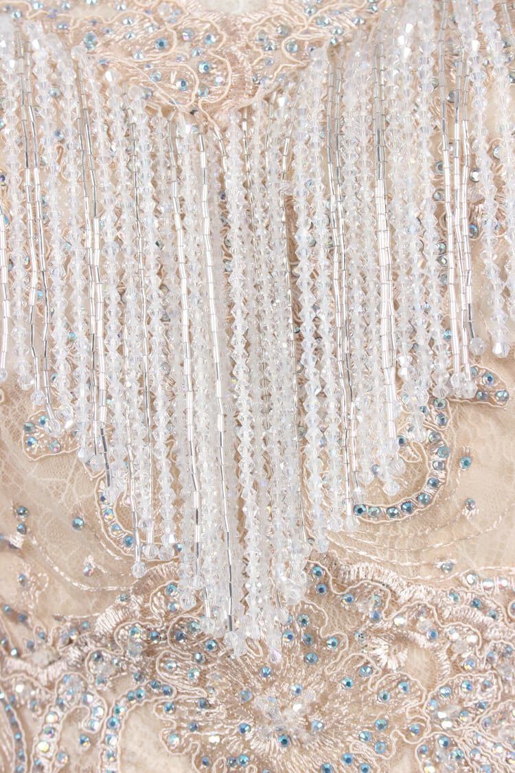 Burgundy Prom Dresses Beaded 20s Formal Dress FD2471-Evening Dresses 2025 -Viniodress-Burgundy-US 2-