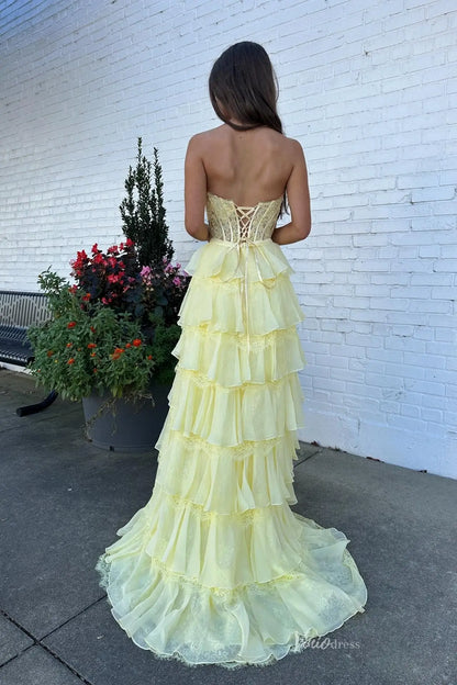 RF323-prom dresses 2026-Viniodress-Butter Yellow-Custom Size-