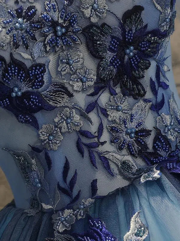 Cape Sleeve Vintage Ball Gown Prom Dresses FD1466-prom dresses 2025 -Viniodress-As Picture-Custom Size-