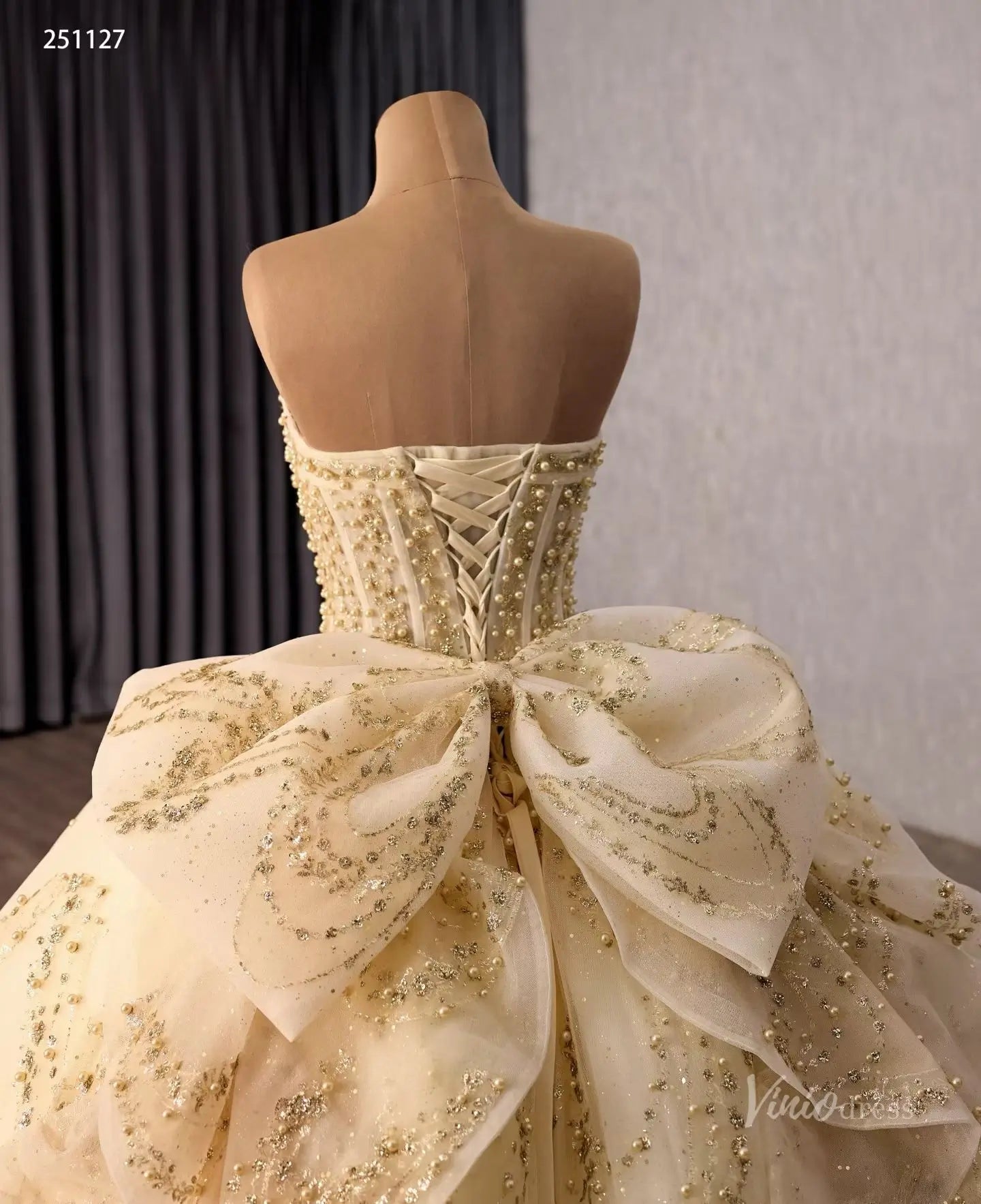 251127 1米-Quinceanera Dresses 2026-Viniodress-Champagne-Custom Size – Add Measurements in Cart-