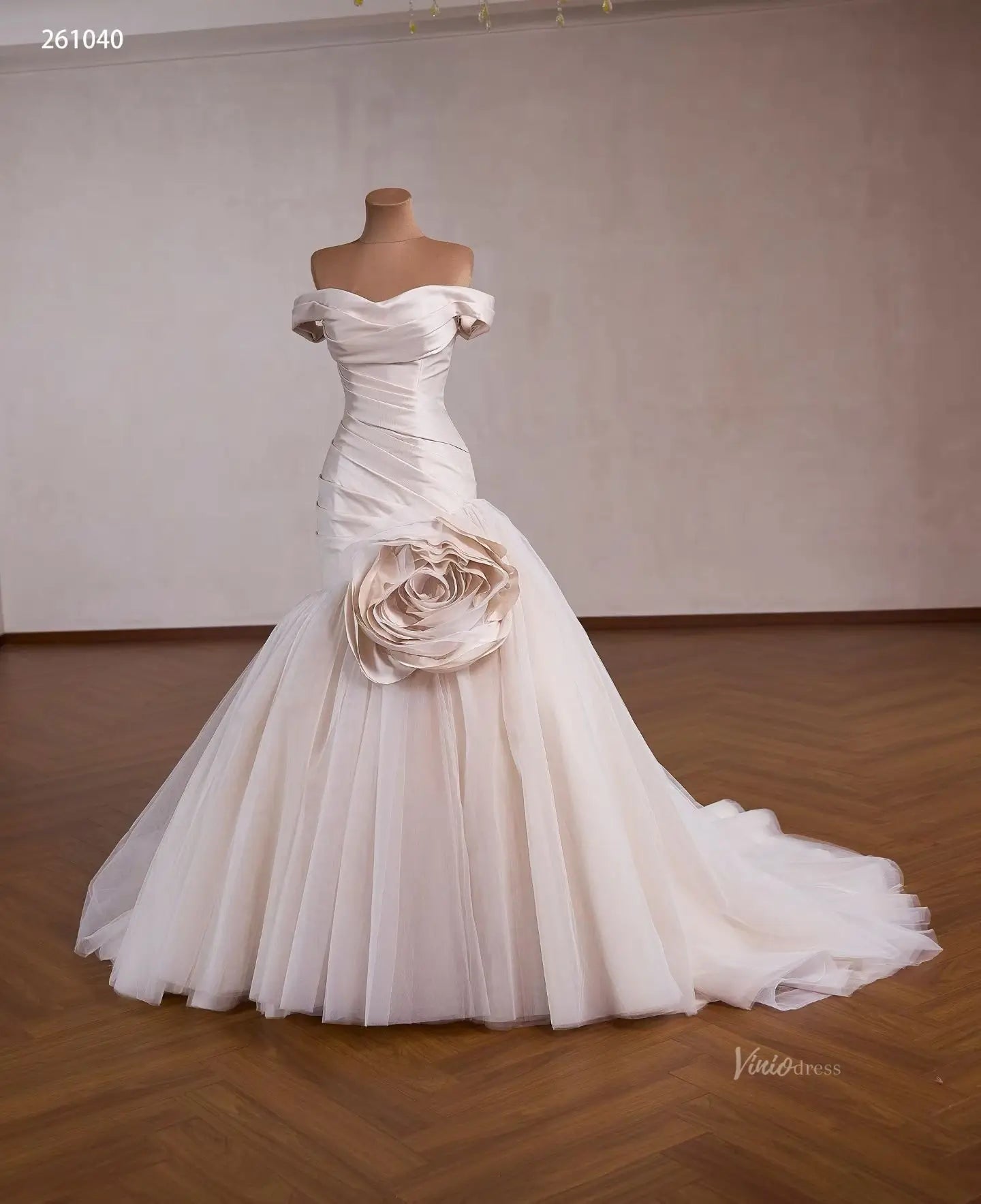 261040-wedding dresses 2026-Viniodress-Champagne-Custom Size – Add Measurements in Cart-