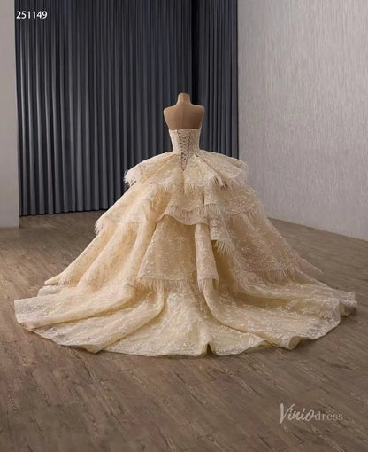 251149 80cm-Quinceanera Dresses 2026-Viniodress-Champagne-Custom Size – Add Measurements in Cart-