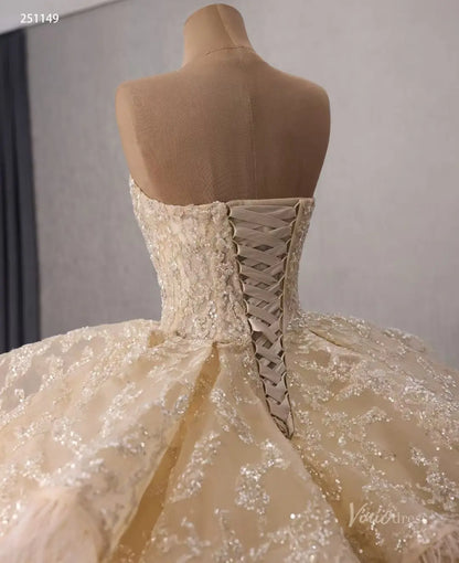 251149 80cm-Quinceanera Dresses 2026-Viniodress-Champagne-Custom Size – Add Measurements in Cart-