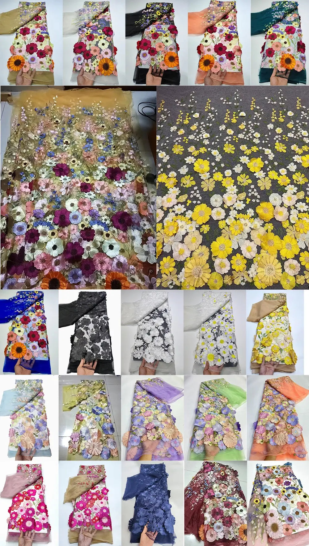 Colorful Floral Boho Wedding Dresses | Backless A-Line Chiffon Gown with Cap Sleeves FW112-wedding dresses 2025 -Viniodress-Floral-Custom Size-