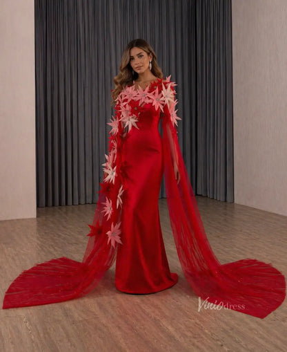 251143-Couture Gown 2026-Viniodress-Red-Custom Size – Add Measurements in Cart-