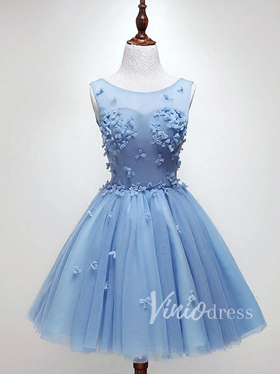 Short Prom Dresses 2025 Cute Light Blue Short Homecoming Dresses SD1167B-homecoming dresses-Viniodress-Light Blue-Custom Size-Viniodress