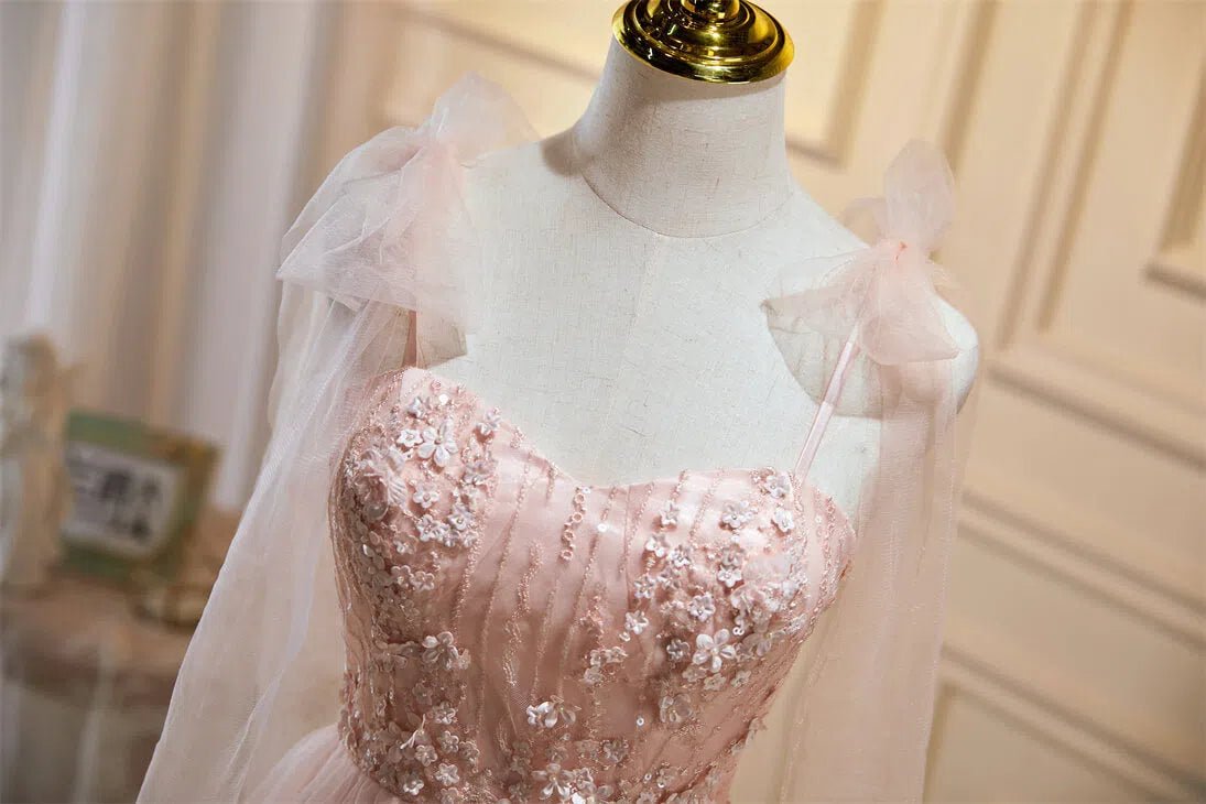 Cute Pink Homecoming Dresses Short Tulle Graduation Dress SD1504-Dresses 2025 -Viniodress-Pink-Custom Size-