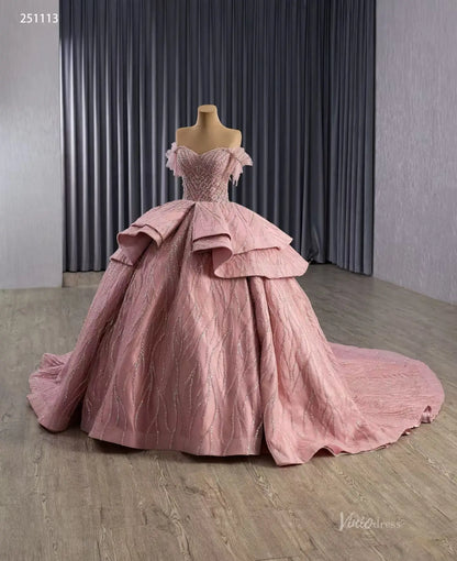 251113-wedding dresses 2026-Viniodress-Champagne-Custom Size-