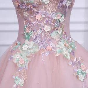 Short Prom Dresses 2025 Dusty Pink Floral Homecoming Dress with Cape SD1388 VINIODRESS-Homecoming Dresses-VINIODRESS-Custom Size-Pink-Viniodress