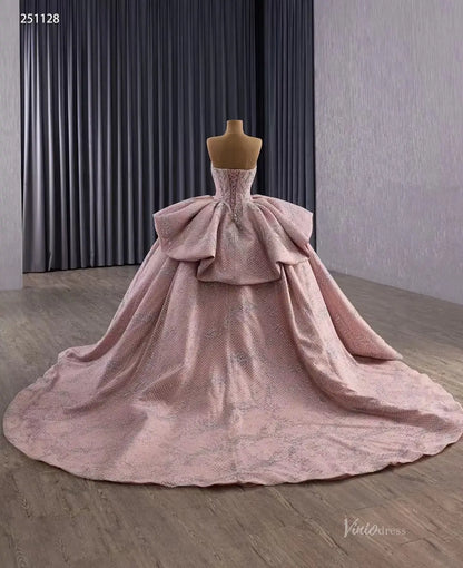 251128-wedding dresses 2025 -Viniodress-Dusty Rose-Custom Size-