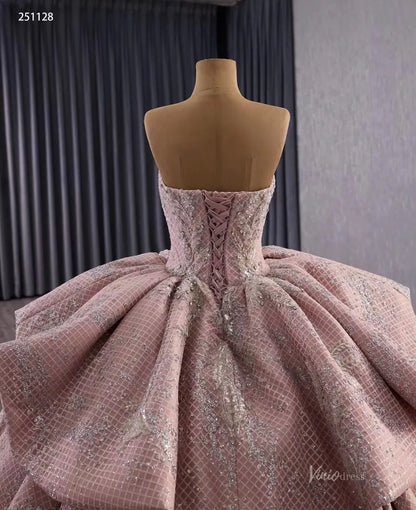 251128-wedding dresses 2025 -Viniodress-Dusty Rose-Custom Size-