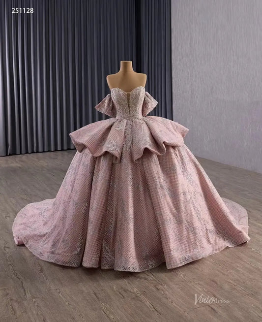 251128-wedding dresses 2025 -Viniodress-Dusty Rose-Custom Size-