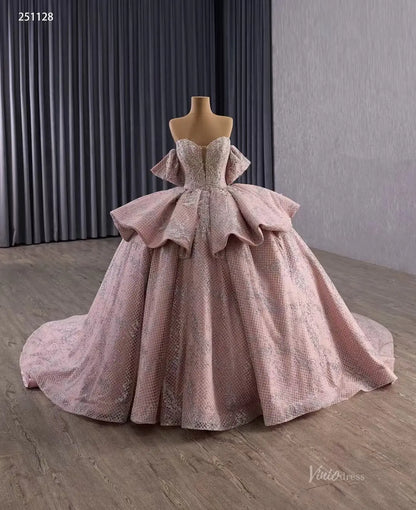 251128-wedding dresses 2025 -Viniodress-Dusty Rose-Custom Size-