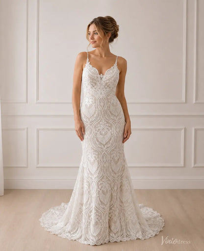 BH116-wedding dresses 2026-Viniodress-Ivory-Custom Size – Add Measurements in Cart-