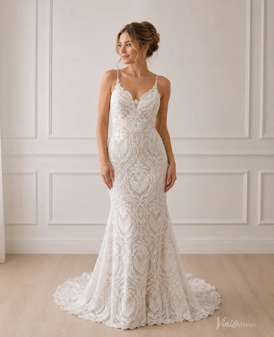 BH116-wedding dresses 2026-Viniodress-Ivory-Custom Size – Add Measurements in Cart-