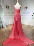 Elegant Satin Mermaid Prom Dresses Attachable Train Mother of the Bride Dress AD1255-prom dresses-Viniodress-Viniodress