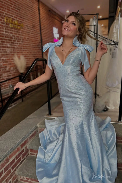 SS198-Prom Dresses 2026-Viniodress-Light Blue-US 0-