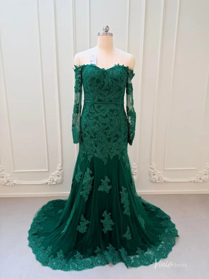 FD1698 green wedding-wedding dresses 2026-Viniodress-Emerald-Dress Only-Custom Size – Add Measurements in Cart