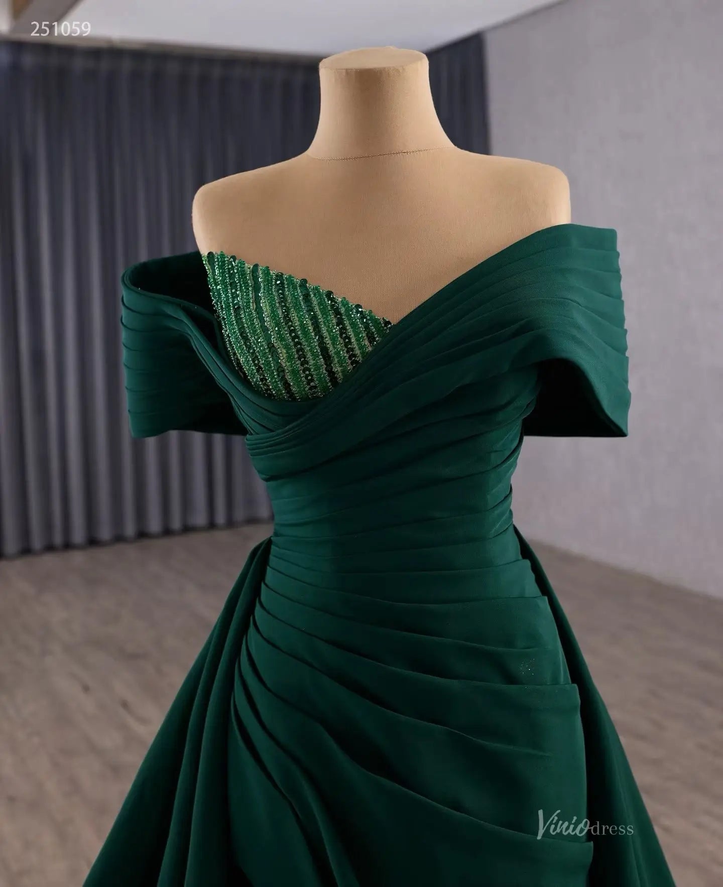 251059-prom dresses 2026-Viniodress-Emerald Green-US 2-