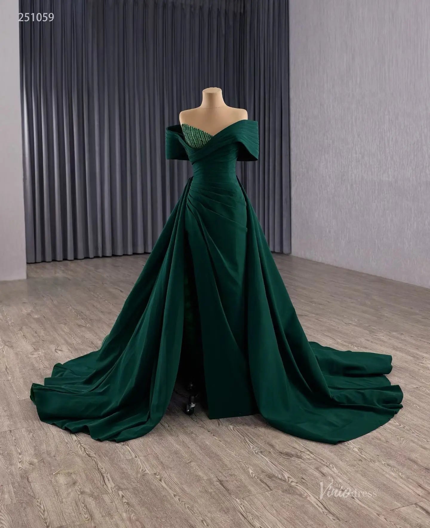 251059-prom dresses 2026-Viniodress-Emerald Green-US 2-
